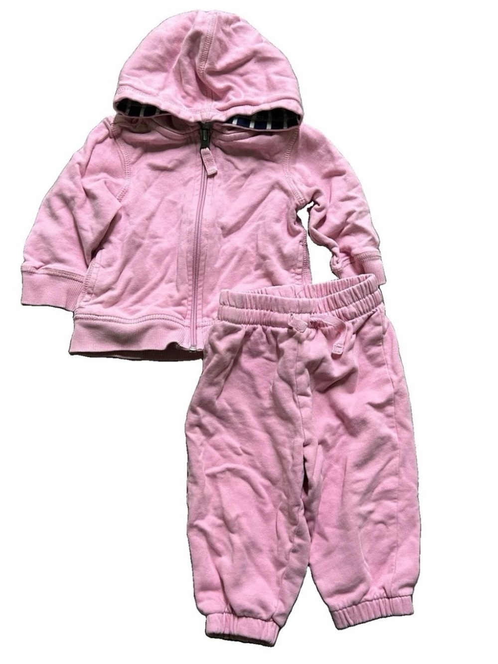 Toddler Girl Hanna Andersson Pink Matching Set Size 12-18 Months